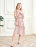 Girl’s Tiered Ruffle Summer Dress