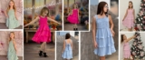 Girl’s Smocked Ruffle Hem Sundress