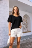 GRACE KARIN Women’s Puff Sleeve Top