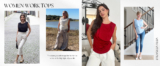 Women’s  Sleeveless Business Casual  Top
