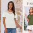 GRACE KARIN Women’s Peplum Blouse