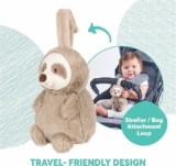 GUND Baby Lil’ Luvs Tuck-Away Lovey, Reese Sloth, Ultra Soft Animal Plush Toy with Built-in Baby Blanket