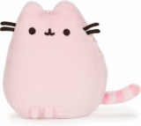 GUND Pusheen The Cat Squisheen Plush, Stuffed Animal Cat for Ages 8 and Up, Pink, 6″