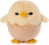 GUND Sanrio Gudetama The Lazy Egg Stuffed Animal, Shakipiyo Chick Plus, 5″