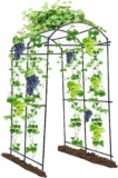 Garden Arch Tunnel Trellis for Climbing Plant Outdoor,7 FT