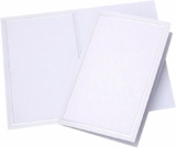 50-Count Gartner Studios Pearl White Bifold Wedding Program, Print at Home Programs, 8.5” x 11” Unfolded