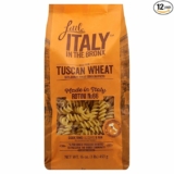 12-Pack L.ittle Italy in The Bronx Pasta Rotini No. 66, 16 oz