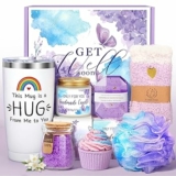 9-Pc Get Well Soon Gifts Set w/ Tumbler, Candle, Soap, & More