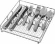 Gibson Home Griffen 61 pc Stainless Steel Flatware Set with Wire Caddy – Service for 12