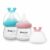 2-Pack Glass Baby Bottles with Natural Response Nipple Size SS , 4oz