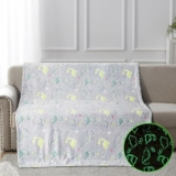 Glow in The Dark Dinosaur Blanket