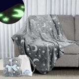 Glow in The Dark Throw Blanket 50 x 60in