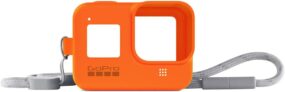 GoPro Sleeve + Lanyard (HERO8 Black) Hyper Orange – Official GoPro Accessory