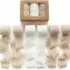 Set of 3 Creative Converting HANGING CUTOUTS, 0.03×5.9×22.5inc, Iridescent