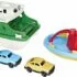 Melissa & Doug Round The Town Road Rug, Vehicles & Traffic Signs Set Vehicle