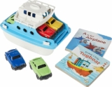 Green Toys Ferry Boat & Books Gift Set