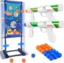 Shooting Target Game Toy with 2 Toy Guns & 18 Foam Bullets