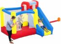 H2OGO! Slidetastic Mega Bouncer Bounce House (9′ x 8’5″ x 84″)