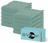 10 Pack 6-Layers Muslin Burp Cloths Large