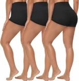 3-Pack Women’s Biker Shorts w/ Pockets
