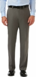 Haggar Men’s Cool 18 Pro Classic Fit Flat Front Casual Pant Regular and Big & Tall Sizes