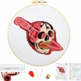 Halloween Punk Embroidery Kits for Beginners