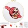 Halloween Punk Embroidery Kits for Beginners