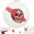 Leisure Arts Embroidery Kit 4″ English Roses