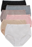 6-Pack Hanes womens High-waisted Brief Panties