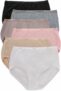 6-Pack Hanes womens High-waisted Brief Panties