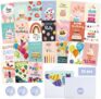 25 Pack Happy Birthday Cards Bulk with Envelopes & Stickers