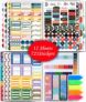 Happy Planner Stickers (Set of 12 Sheets 725 Stickers)