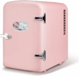 HealSmart Portable Mini Fridge, 4 Liter 6 Can Cooler and Warmer Compact Refrigerators