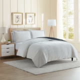 3-Pc Hearth & Harbor Premium Flannel Duvet Cover Set, Full Size