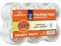 12 Rolls Heavy Duty Packing Tapes , Total 720Y, Clear 2.7 mil, 1.88 inch x 60 Yards