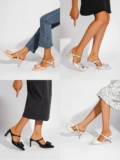 Women Closed Toe Bowkont Pump