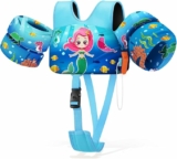 HeySplash Toddler Swim Vest, Toddler Floaties Fit 13-30 Lbs