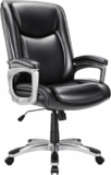 Executive High Back Ergonomic Swivel  Desk Chair  with Adjustable Lumbar Support