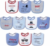 10-Pack Hudson Baby Bibs