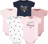 5-Pack Hudson Baby Baby Cotton Bodysuits