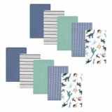10-Pack Hudson Baby Unisex Baby Cotton Flannel Burp Cloths