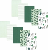 10-Pack Hudson Baby Unisex Baby Flannel Burp Cloth