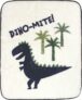 Hudson Baby Plush Blanket, Dinomite Dinosaur One Size