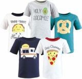 5-Pack Hudson Baby & Toddler Boys Short Sleeve T-Shirts