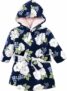 Hudson Baby Unisex BabyMink with Faux Fur Lining Pool and Beach Robe Cover-ups