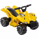 Huffy 6V Tonka Quad Electric Ride-On Vehicle ATV for Kids 1.5-3 Years 1.5MPH