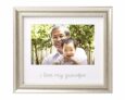 I Love My Grandpa Keepsake Frame, Baby Keepsake Picture, Grandfather Gifts, Father’s Day, 4″ x 6″ Photo Frame, Silver
