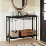 2 Tier Entryway Table with Storage
