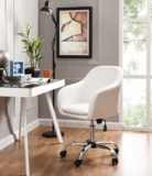 Home Office Executive Mid Back Computer Table Desk Chair