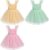 Toddler Girls Sequin Tulle Birthday Princess Dress (Select Sizes)